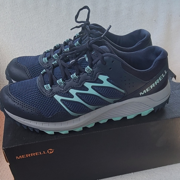 Merrell Wildwood Women's Trail Running Shoes Sz 10.5 - Picture 4 of 9